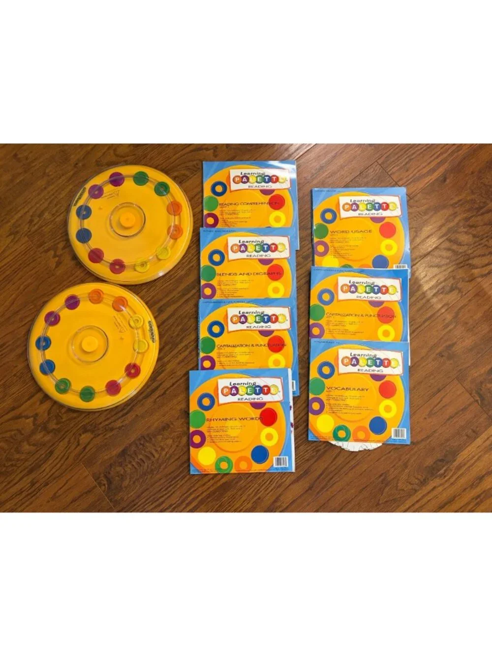 Learning Palette Reading Set 2 Bases & 8 Card Packs Grades 1-2 Set B S3